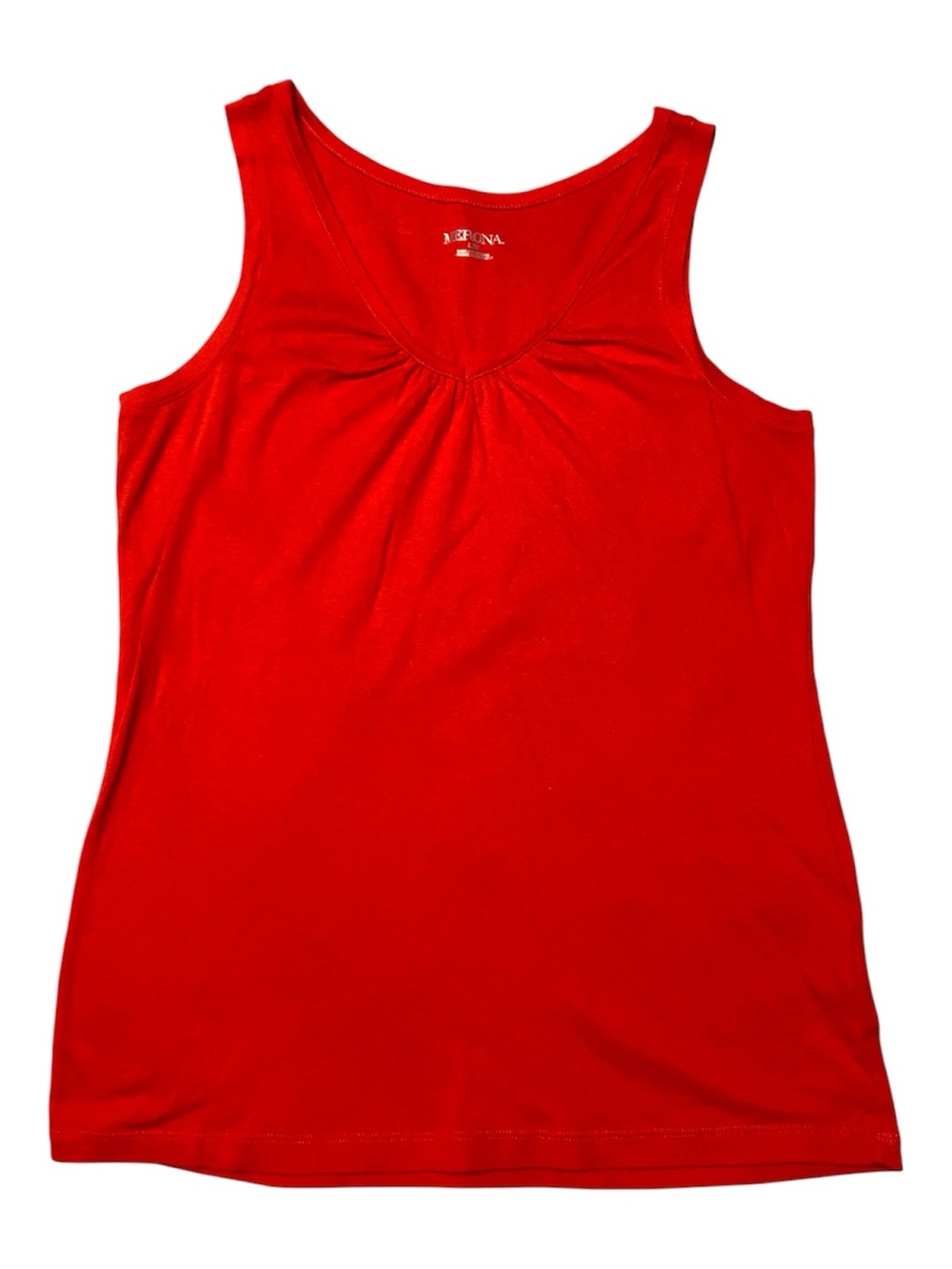 Merona Red V-Neck Tank Top